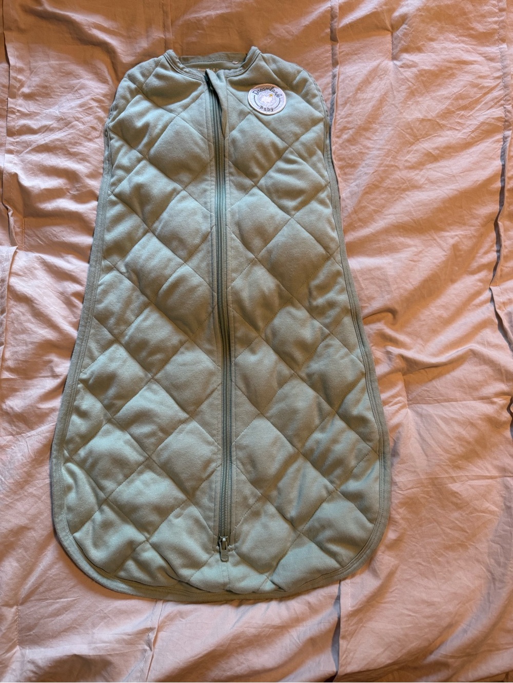 Dreamland Baby Sage Green Swaddle